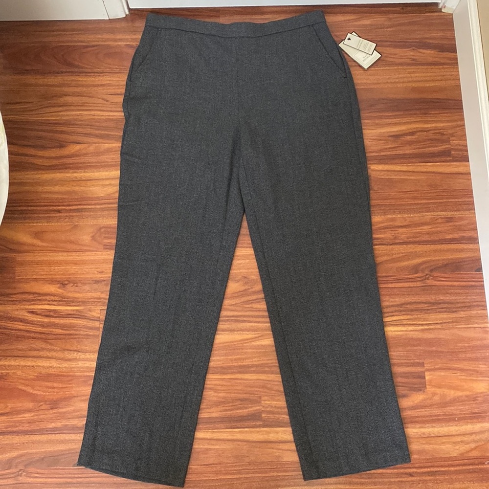 Gray dress pants